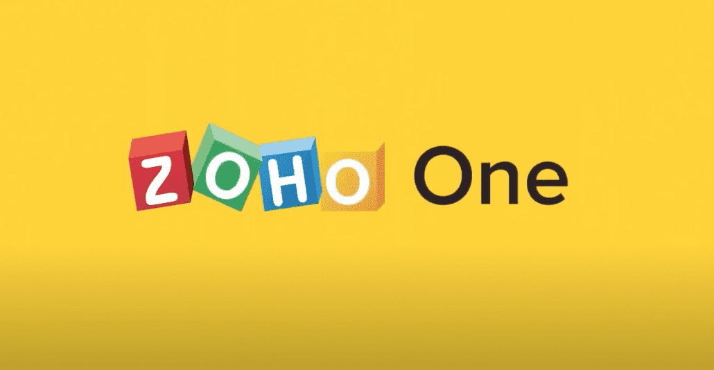 zoho one screen