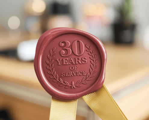 a wax seal